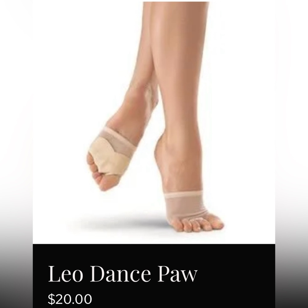 Leo Dance Paw Foot Undies NEW Size Med